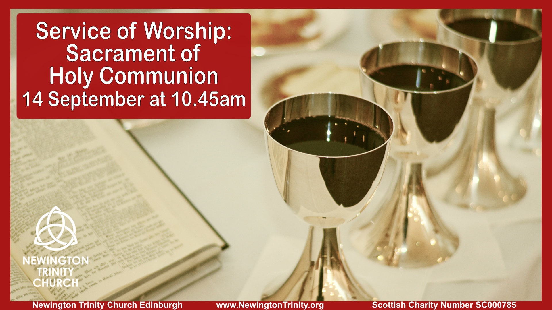 14/9/2025 Service of Worship & Communion