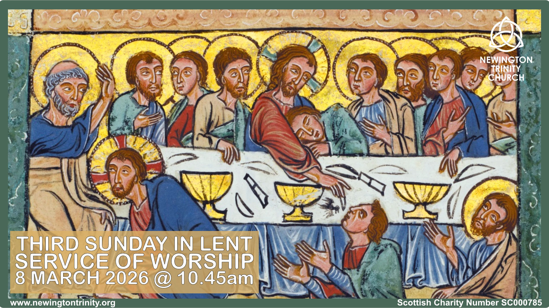 Service 8 March 2026 @ 10.45am